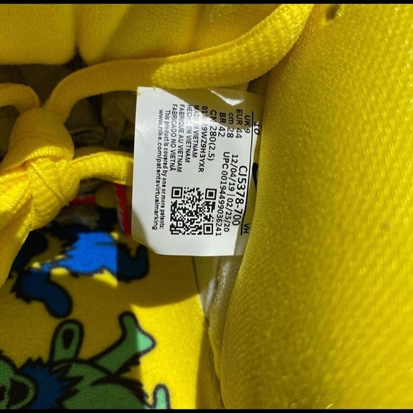Grateful Dead Nike SB Dunk - Picture 2 of 4